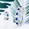 Brincos de colar Definir Missvikki Gorgeous Florvelável Flexível Escalável Jóias de anel de pulseira para mulheres Símbolo nobre da festa importante