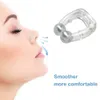 Snoring Cessation Magnetic Anti Snore Device Stop Nose Clip Easy Breathe Improve Sleeping Aid Apnea Guard Night With Case 124PCS 230425