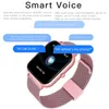 Nieuw Bluetooth Antwoord Bel Smart Watch Women Dial Call Fitness Tracker IP67 Waterdichte smartwatch voor iOS Android Watch Men Women