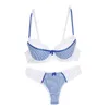 Ensembles de soutiens-gorge DaiNaFang Push Up Femmes Soutiens-gorge Ensemble Pour Big Boops Sexy Sous-Vêtements En Dentelle Culotte BCDE Coupe Dames Plus La Taille Français Lingerie Féminine 230426