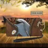 Portefeuilles voorschriften Signs Beautiful Dolphin Custom Personalisatie Naam voor meisjes Holiday Gift Multifunction Card Small Change Purse Torba Torba