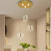 Ljuskronor trappor för sovrum headboard vardagsrumförsäljningsavdelning duplex byggnad akryllampa pendelljus