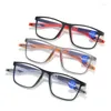 Sunglasses Anti Blue Light Reading Glasses Square For Old Men Women Fashion Sports Type Designer Optical Frames Ladies Computer Eyewear