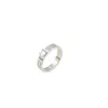 디자이너 약혼 반지 남자와 여자의 사랑 반지 고품질 레터 다이아몬드 반지 클래식 럭셔리 주얼리 선물