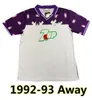 Retro classic Fiorentina soccer jerseys 1989 1990 91 92 93 94 95 96 97 98 99 2000 BATISTUTA R.BAGGIO DUNGA Retro football shirt