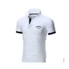 Polos heren heren s golf shirts zomermerk ademende slijtage mode sport sport korte mouw 220707 drop levering kleding kleding tees dh dh4rm