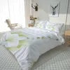 Beddengoed sets quilt cover Super comfortabele dekbed dekbed grote maten extra 3D -geprinte plantfoto