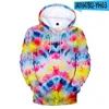 Women's Hoodies 3D Tie Dyed Hoodie Unisex Sport Pullover Sweater Fashion Harajuku Print Autumn Girls' Casual