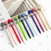 Bling Diamond Ball Point Stift für Frauen Grils Student Hochzeit Brautdekor Office Supplies Mehrfarbiger Großhandel K1