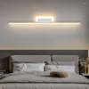 Wandlamp Lange Strip Lampen Licht Luxe Slaapkamer Nachtkastje Lijn Moderne Eenvoudige Scandinavische Minimalistische Woonkamer Achtergrond