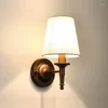 Wandlamp gemonteerd zwarte sconce led licht exterieur applique rustieke home decor bedkop