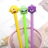 24/48 Pcs Wholesale Creative Rollerball Gel Pens Cute Cartoon Learning Stationery Office Supplies Water-based Signature Pen