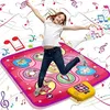 Dance Mats Mat Toys för 3 10 -åriga flickor 5 spellägen inklusive 3 utmaningsnivåer Justerbar volymplatta med LED -lampor 231124