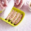 Stampi da forno Stampo per torte in silicone senza zecche vassoio per salsiccia per cani ghiaccio caramella gelatina mouse da cucina