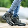 Footwear Outdoor boots water resistant for men and women winter shoes climbing hiking mountain sports hunting men's tennis