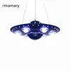 Pendant light Remote control UFO children's room boy bedroom LED flying saucer lights creative cartoon spacecraft pendant lam307v