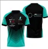 F1 racing T-shirt summer team short sleeve jersey same style custom
