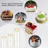 Stampi da forno Dapur Bakeware Film Asetat untuk Dekorasi Kue Transparan Surround Mousse Cake Lembar Sekitarnya Tepi DIY Kerah 230425