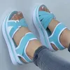 Dress Shoes In Women Sandals Heels Summer Platform Sandalias Mujer Soft Wedges For