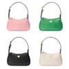 Bolsas de embreagem dupla G afrodite de couro genuíno Designers femininas Bolsas de ombro crossbody Bolsas de grife bolsas de mão de qualidade 7a alça superior pochette hobos bolsa meia lua