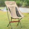 Meubles de camping chaise de camping en plein air pliante portable chaise de lune tabouret de pied pliant pour la randonnée pique-nique pêche chaises pliantes outils de siège