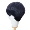 Pixie Cut Peruka 13x4 Bob Lase Front Human Hair Peruki 150% gęstość wstępnie wyrzucona dla kobiet krótkich z grzywką Brazylijską Remy