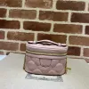 مصمم الأكياس الفاخرة Matelasse Mini Top Handle Bag 723770 Ladies 2Way Boxed Storage Counter Bag 9A G أعلى جودة