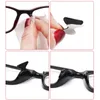 Cadres de lunettes de soleil 10 paires de lunettes Adhésif Silicone Bâton antidérapant sur les plaquettes de nez