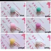 Bag Clips 100pcslot Pompoms Metal Planner Paper for Pos Books Notebook Cards Stationery Decor 230425