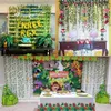 装飾的な花の花輪1ブア210cm dekorasi kebun kamar mandi pernikahan rumah diy daun tanaman rambat natal gantung sutra hijau 230425