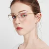 Sunglasses Glasses Butterfly 2023 Cat's Eye Frame Color Changing Anti Blue Light 9063