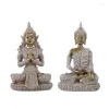 Figurki dekoracyjne Przedmioty Pasownica Statua Buddha rzemiosła Bodhisattva Bodhi Sculpture Dekoracja Dekoracja religijna feng shui