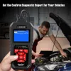 Ny Konnwei KW850 OBD2 bildiagnostisk skannerverktyg obd 2 Auto Diagnostic Tool Check Engine Automotive Car Scanner Code Reader Black