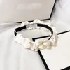 Diadema con letras G a la moda, tela con borde ancho, diseñador de marca, diademas anudadas cruzadas, diademas para mujer, sombreros para exteriores