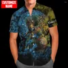 Men's Casual Shirts Mexico Aztec Style 3D Beach Hawaiian Summer Men Shirt Short Sleeve Streetwear Oversized 5XL Camisa Social Chemise