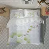 Beddengoed sets quilt cover Super comfortabele dekbed dekbed grote maten extra 3D -geprinte plantfoto