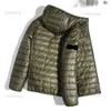 Vape Designer-Tasche, gut aussehend, Outdoor-Abzeichen, Reißverschluss, Hemdjacke, lockerer Stil, Herbst-Winter, Herren-Top, Oxford-Daunenjacken, tragbar, High Street, Stones Island