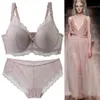 Conjuntos de sutiãs 2002 Bras sexy conjunto para mulheres 80-105 CD xícara rosa branco cinza marrom marrom preto