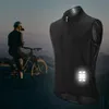 WOSAWE Gilet de cyclisme réfléchissant maille coupe-vent léger Ciclismo vtt vélo sans manches Jersey respirant vêtements cyclisme Gilet 231124