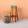 Chair Covers 4 Pcs Stool Cover Bar Seat Replacement Round Polyester (Polyester) Decorative Cushion