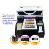 Touch Screen A4 UV Printer DTG Tshirt Textile Fabric Printing Machine With Gift Ink Set For Bottle Phone Case Metal Wood Pen