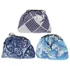 Ensembles de vaisselle 2 Pcs Japandi Décor Cordon Pique-Nique Sac Décoratif Bento Toile Fourre-Tout Portable Déjeuner Coton Sacs Polyester Commodité