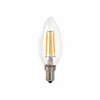 Hoge heldere filament LED -lampen Dimpelbaar 2W 4W 6W LICHTBLILBS LED -filament E27 E12 B22 E14 LED LAMP 120LM W Warm Wit Wit