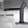 Badkamer wastafel kranen pistool grijs bassin vaste messing mixer koude enkel handvat dek gemonteerd toilet uniek ontwerp kranen zwart