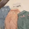 Fransa Tasarımcı Kadın Gevşek Bluzlar Moda Yaz Seksi Yoldaşları Paris Gömlek Sıradan Uzun Kollu Üst Kalite Kanalları Gömlekler