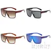 Óculos de sol das mulheres p homens de óculos moldura de cor sólida letra moda rua lazer lentes de sol Festa Polarizada Desinger Sunglasses Sun Shield PJ040 F23