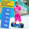 Andere sportartikelen Hoverboard 85 Inch OffRoad elektrische zelfbalancerende scooters AllTerrain Hover ESscooter Board Bluetooth voor volwassen kinderen 231124
