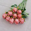 San Valentino rosa singola fiore di simulazione fiore finto decorazione floreale casa tavolo fiori