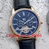 Zegarek Premium Watch Men Watch (PP) W pełni automatyczny zegarek mechaniczny z dużym projektem koła zamachowego, sportem i szafiriem lustra Wodoodporne, RR, RR