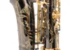 SADSN SAS-680 Eb Tune Alto Saxophone Laiton Noir Nickel Or Ormeau Bouton Alto Sax Instrument de Musique avec Embouchure Étui